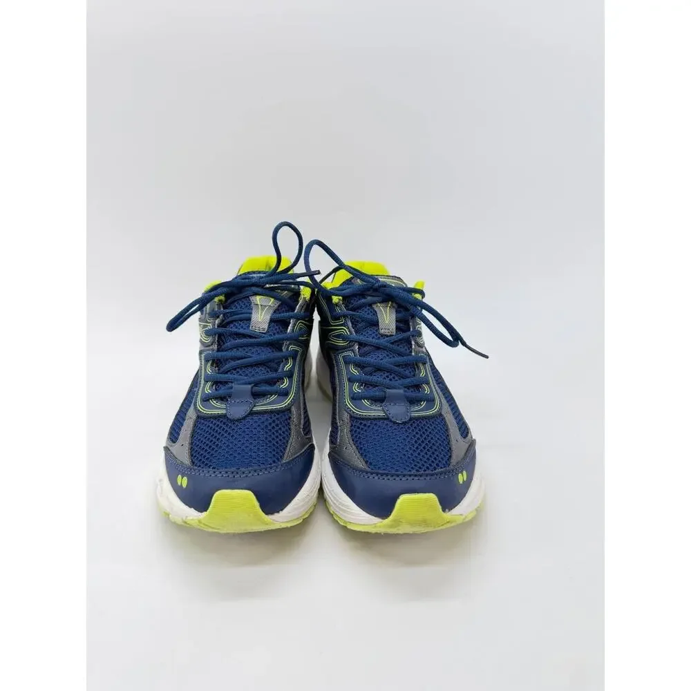 Ryka Harmony SMT Women’s Running Shoes Size 9 M Navy Lime Memory Foam